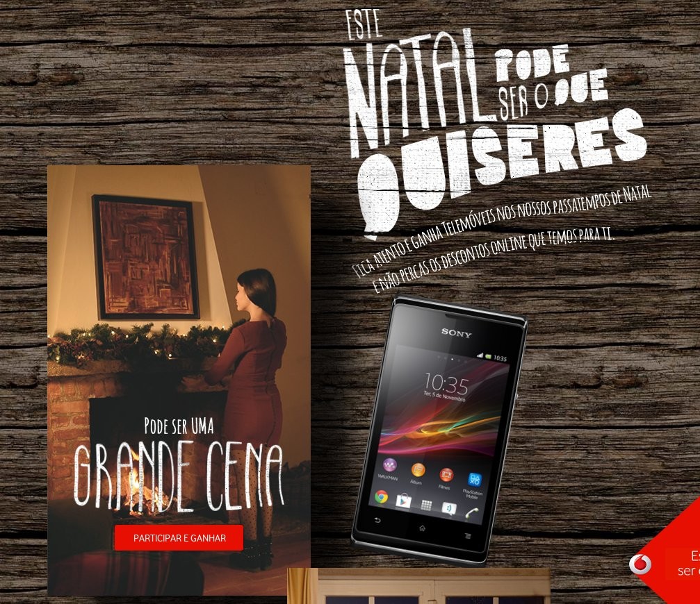 Passatempo e Campanhas | VODAFONE | Natal