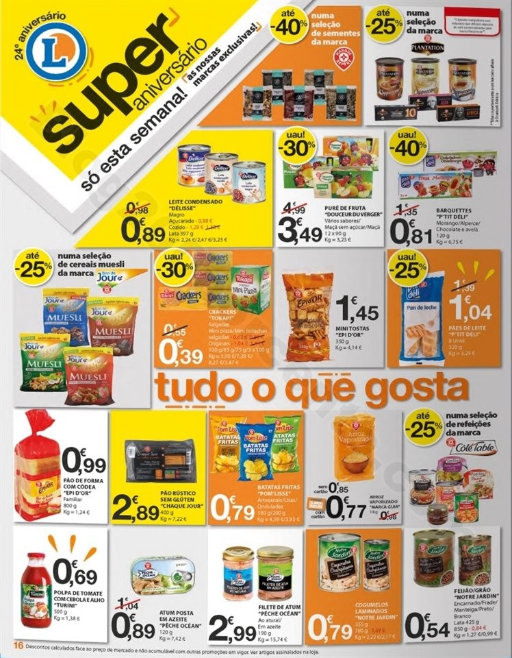 Antevisão Folheto E-LECLERC Aniversário promoç