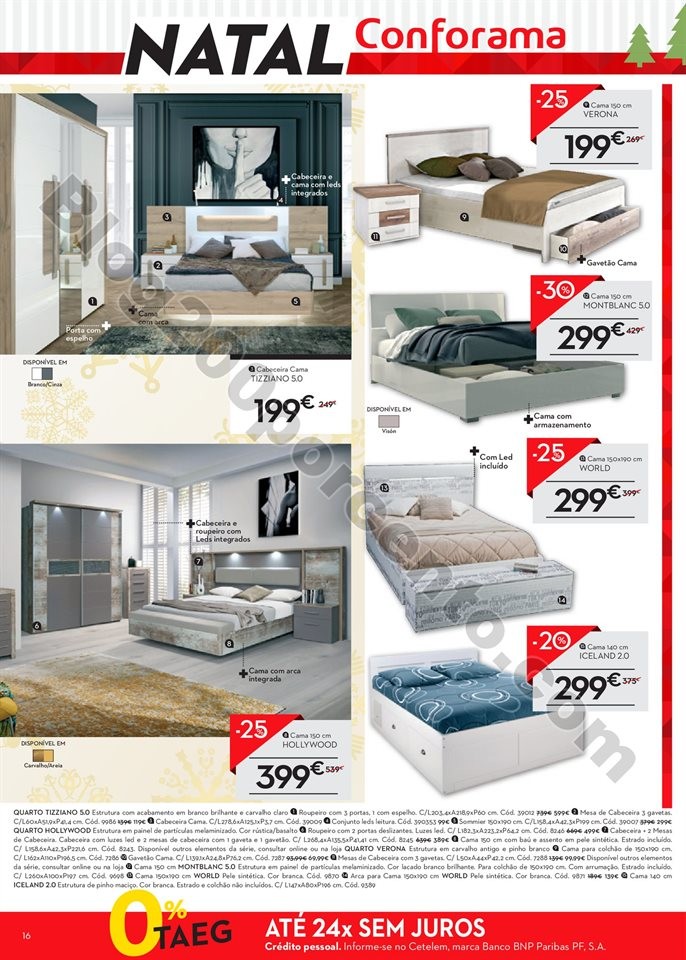 Antevisão Folheto CONFORAMA Natal promoções at