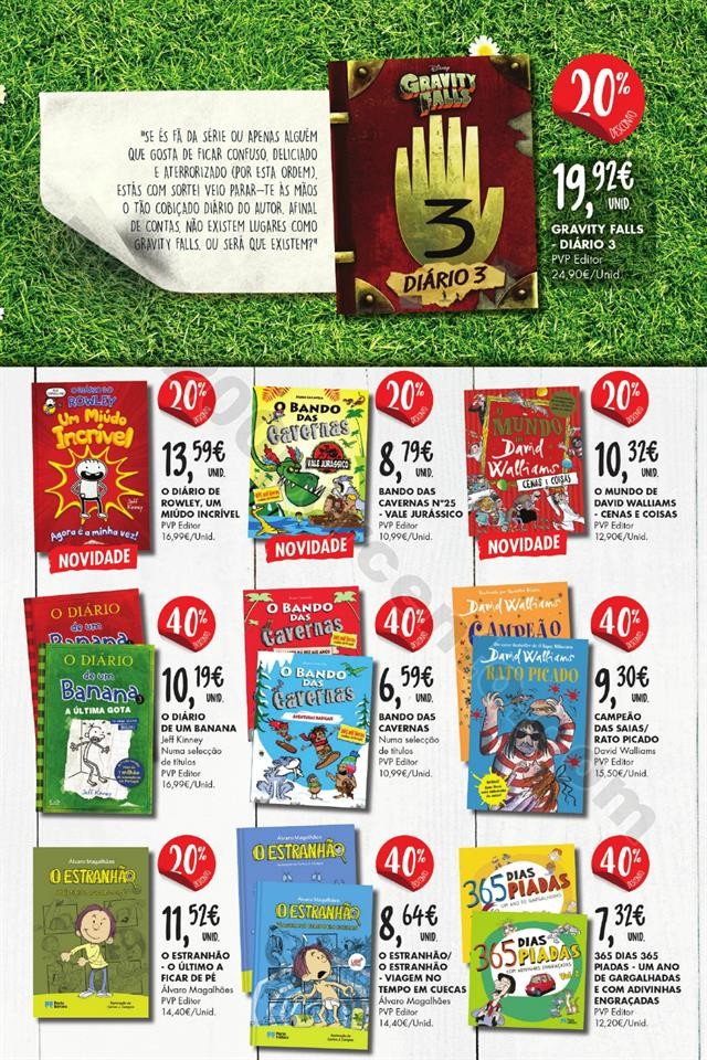 Antevisão Folheto PINGO DOCE Bazar Livros Promoç
