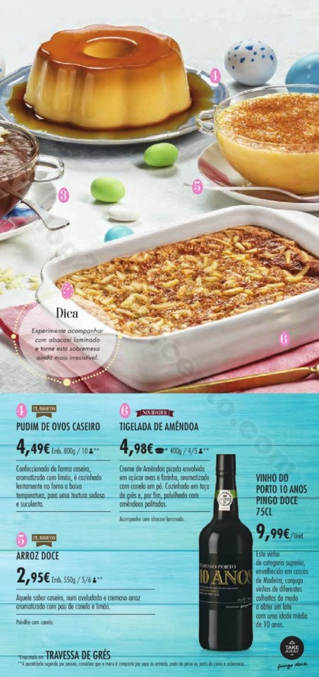 Antevisão Folheto PINGO DOCE Take away Páscoa p1
