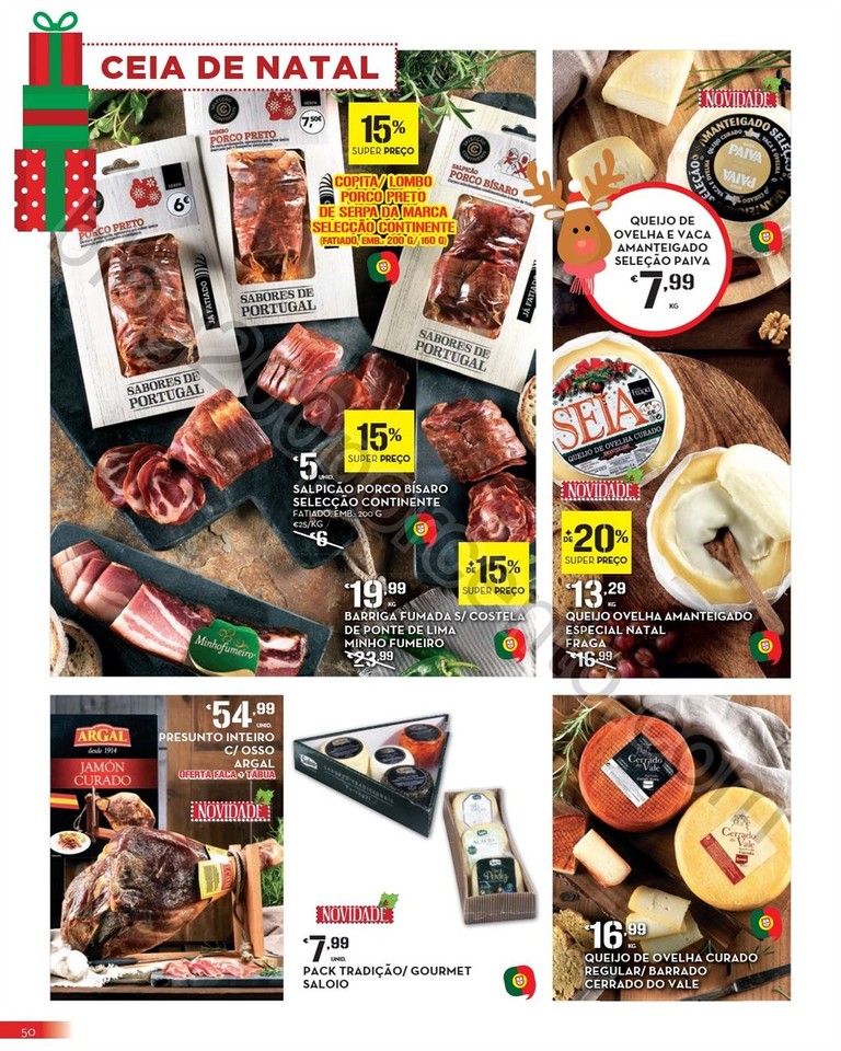 Antevisão Folheto CONTINENTE Catalogo Natal de 1 