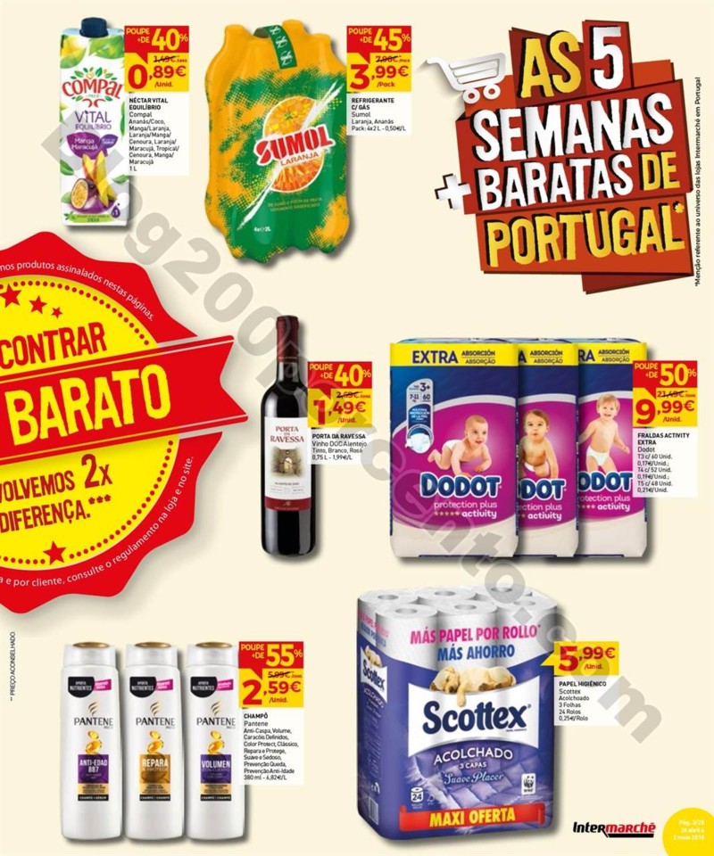 Antevisão Folheto INTERMARCHÉ Promoções de 26 
