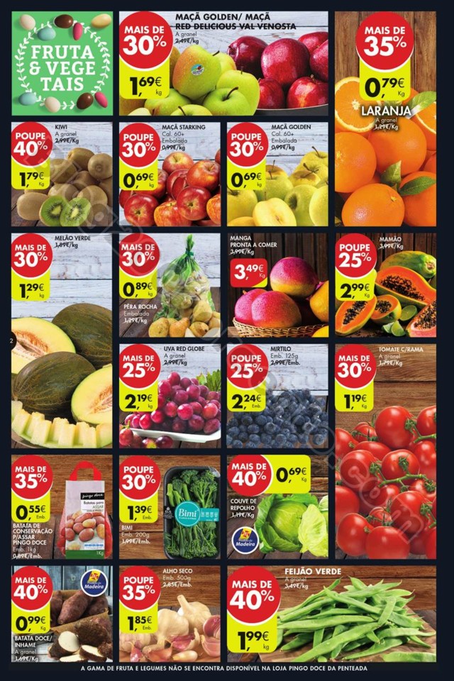 Antevisão folheto pingo doce Madeira promoções 