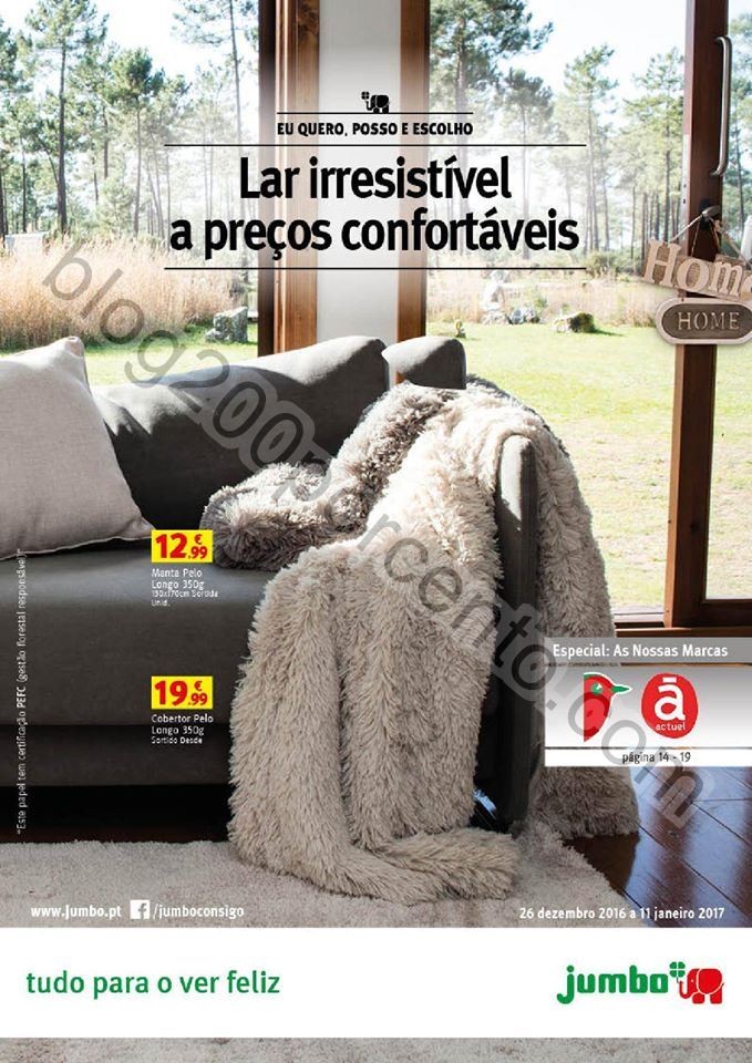 Antevisão Folheto JUMBO Lar promoções de 26 dez