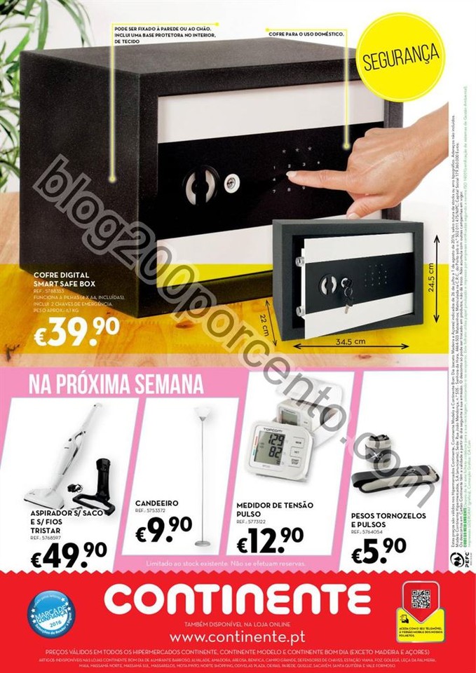 Antevisão Folheto CONTINENTE Bazarão promoções