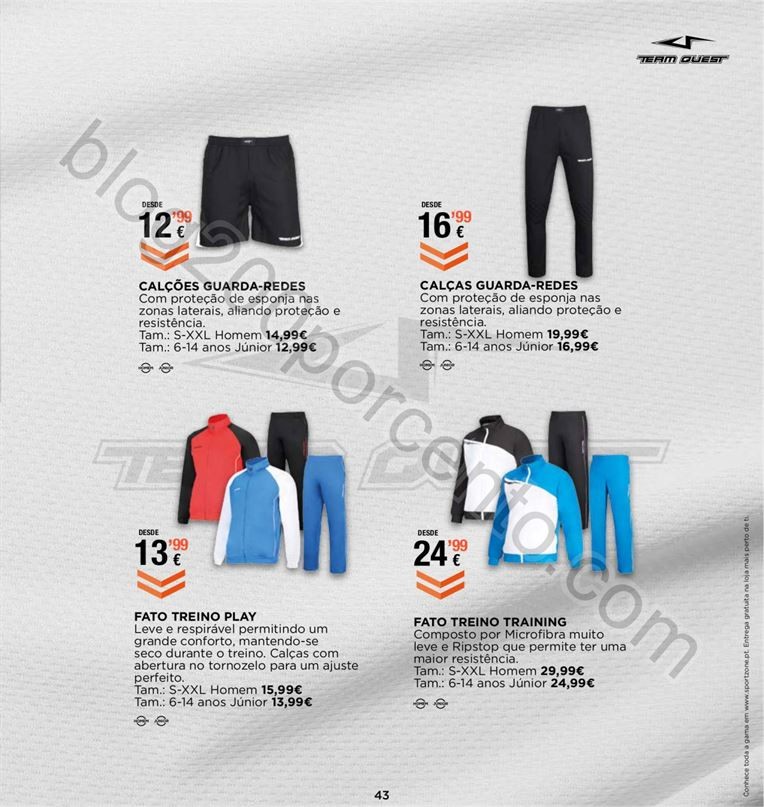 Novo Folheto SPORT ZONE Especial Futebol promoçõ