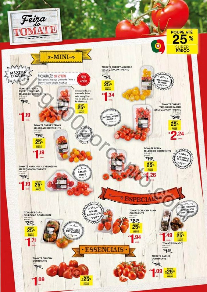 Antevisão Folheto CONTINENTE - MODELO Madeira de 