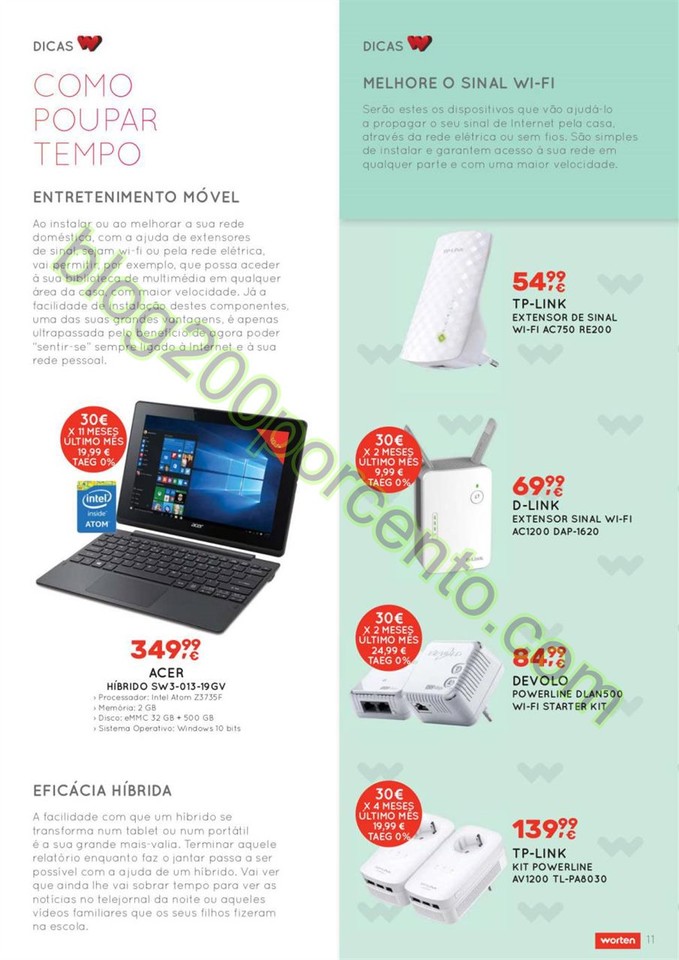 Novo Folheto WORTEN 360 Promoções de 18 fevereir