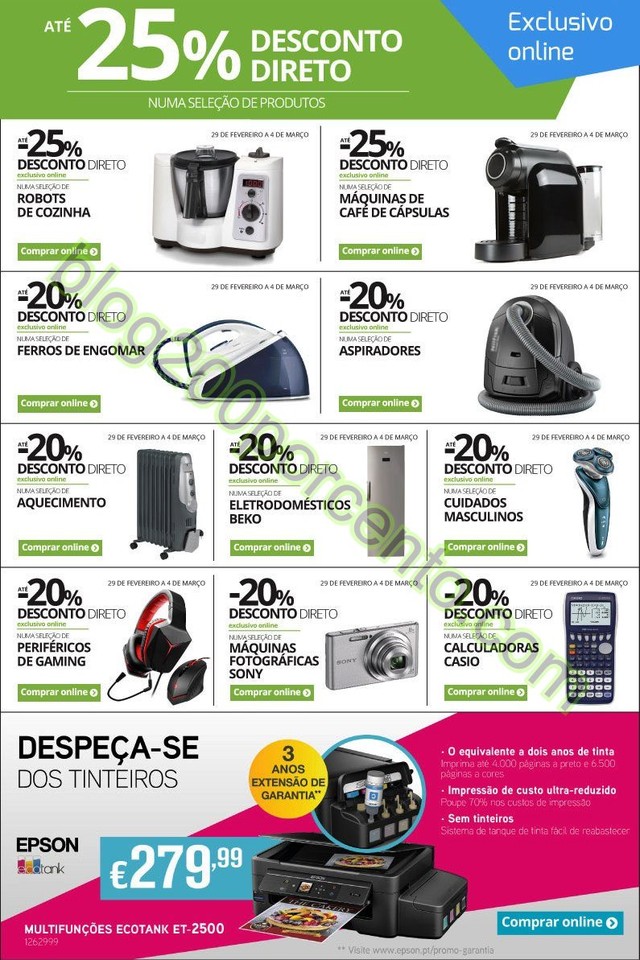 Antevisão promoções RADIO POPULAR de 29 feverei