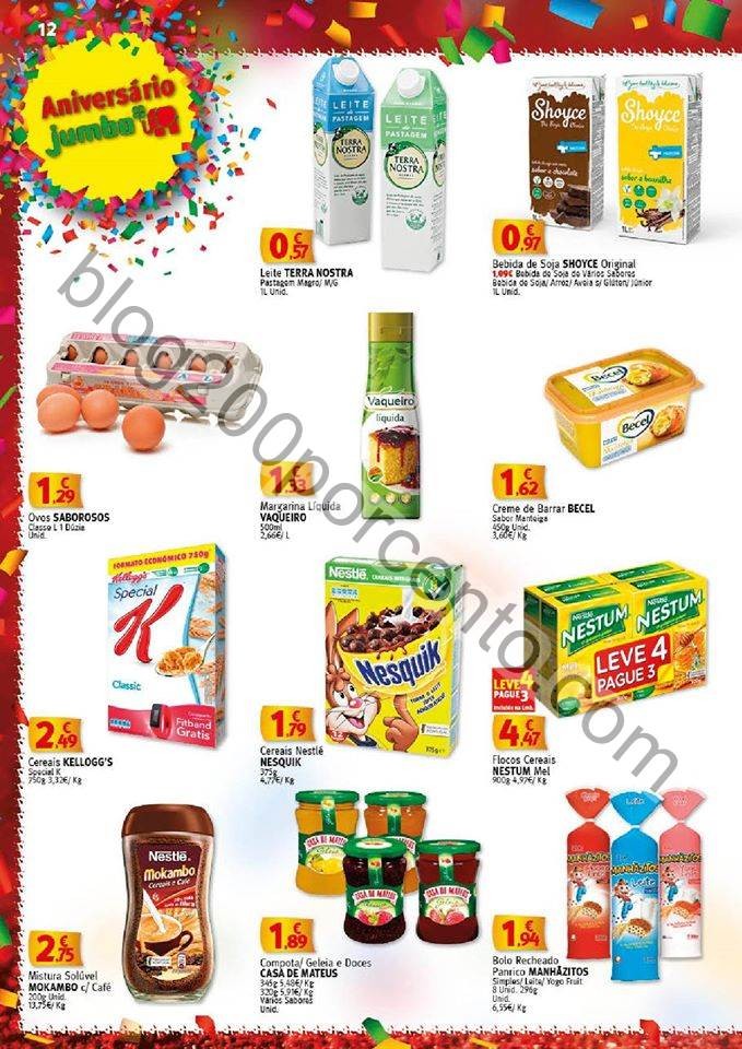 Antevisão Folheto JUMBO Aniversário promoções 