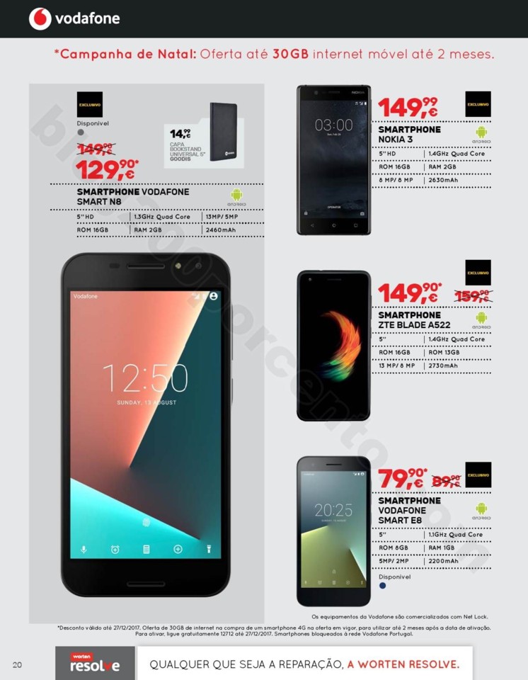 Antevisão Folheto WORTEN Mobile Promoções de 12