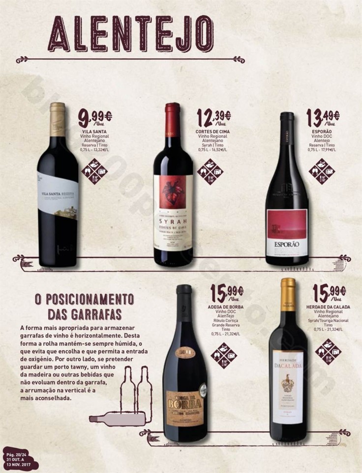 Antevisão Folheto INTERMARCHÉ Vinhos promoções