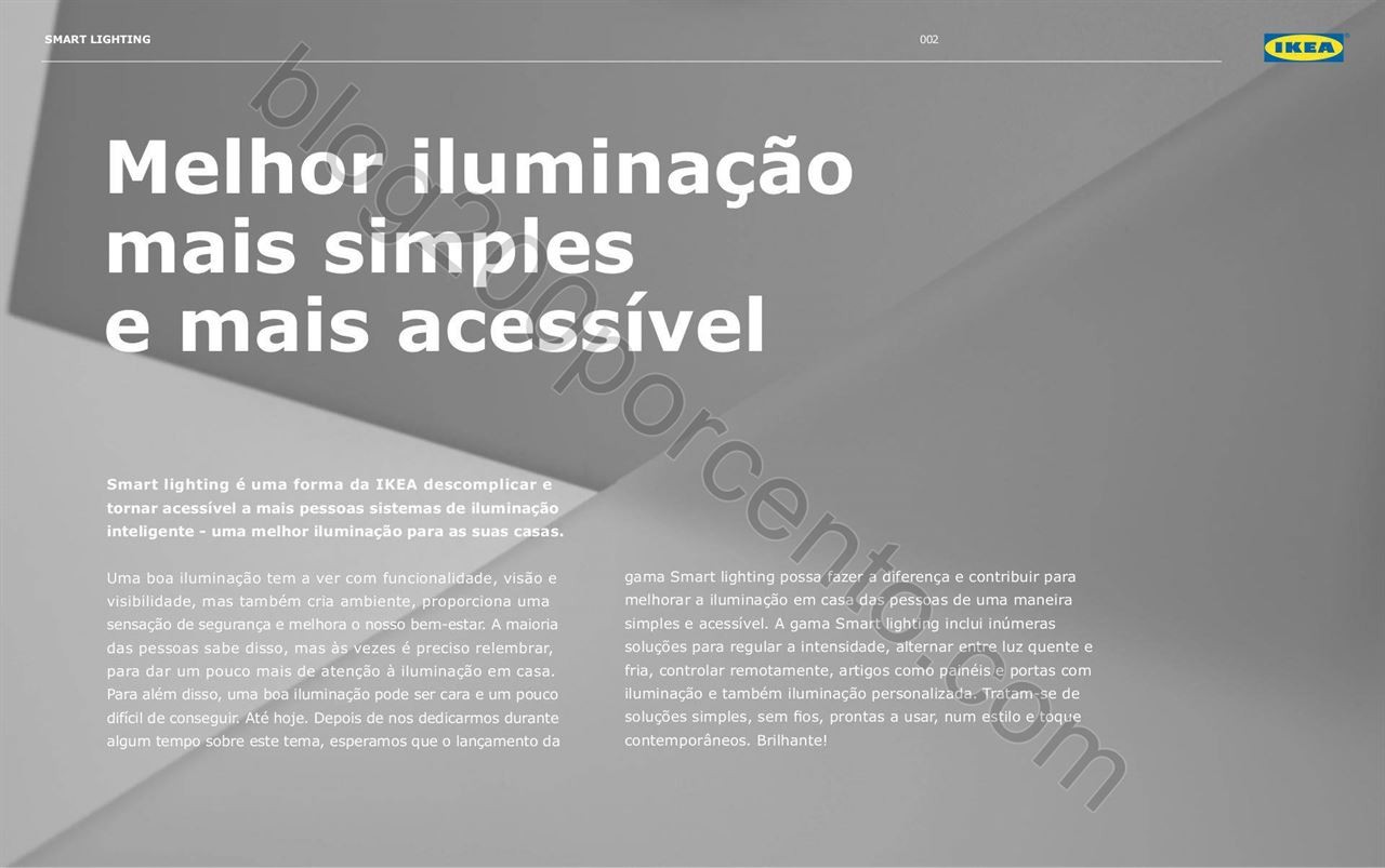 Antevisão Folheto IKEA Smart Lighting promoções