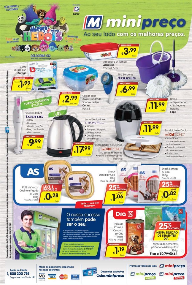 Antevisão Folheto MINIPREÇO Nacional de 13 a 19 