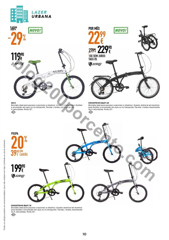 Novo Folheto SPORT ZONE Ciclismo de 27 abril a 1 j