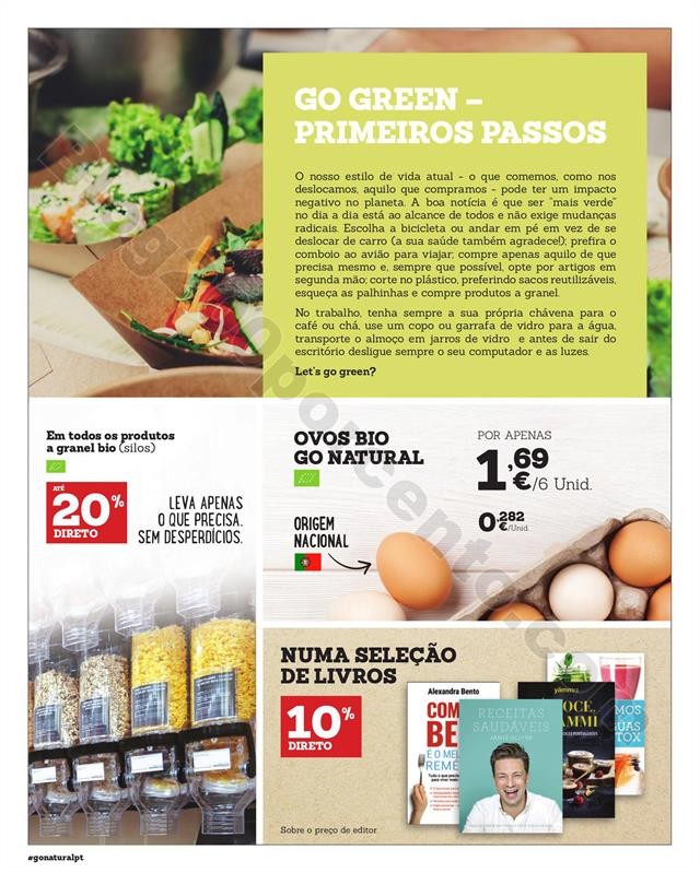 Antevisão Folheto GO NATURAL Promoções de 18 ju