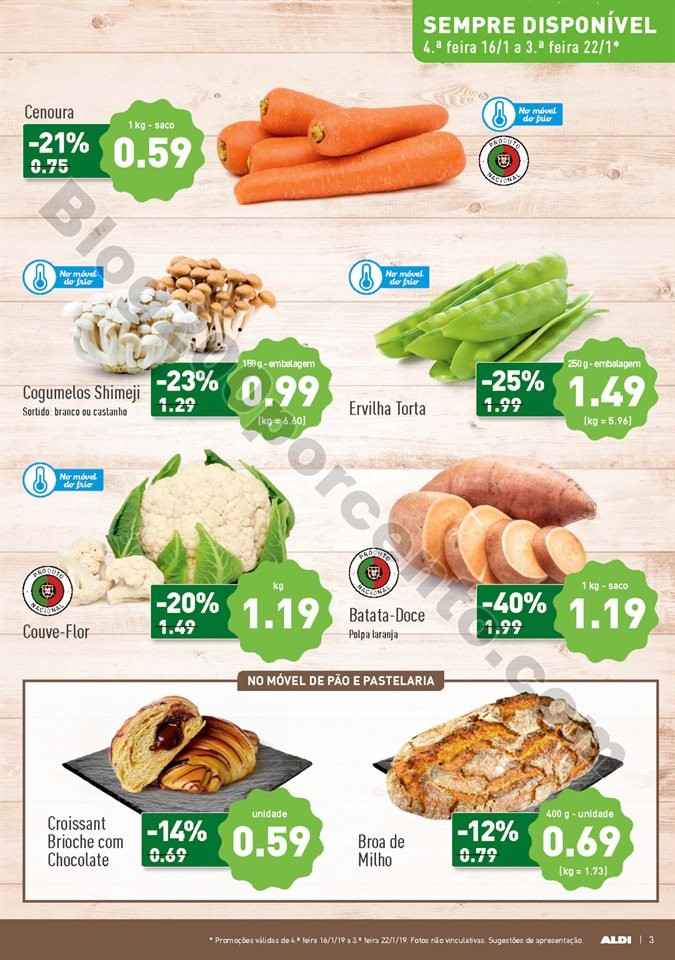 Antevisão Folheto ALDI Promoções a partir de 16
