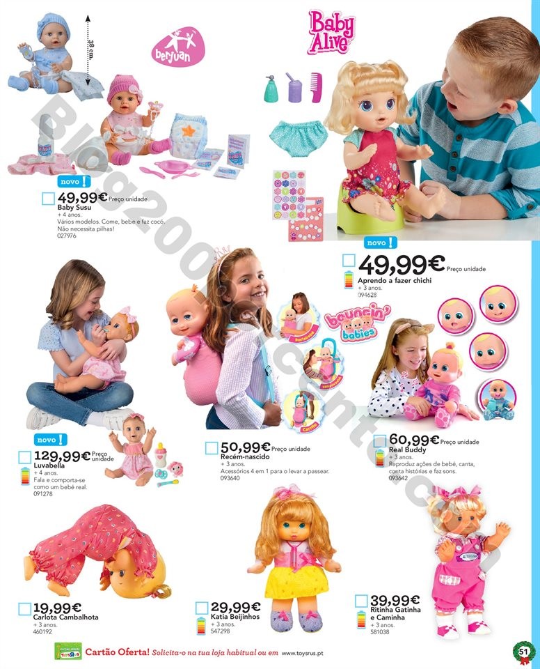 Antevisão Catálogo Natal TOYSRUS Promoções de 