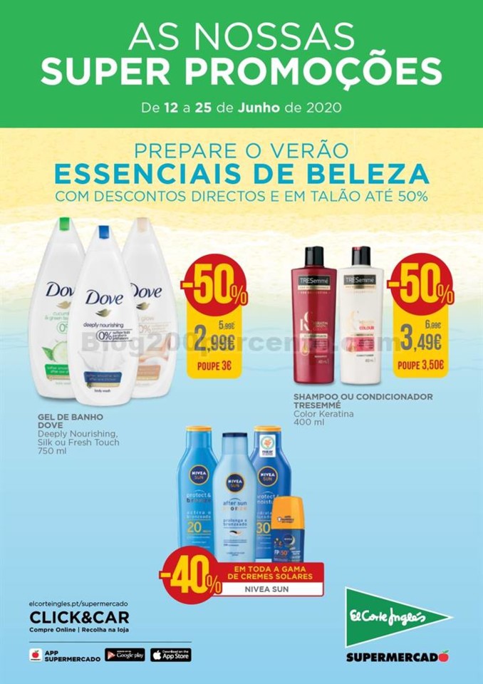 Antevisão Folheto EL CORTE INGLÉS Promoções de