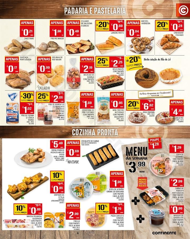 Antevisão Folheto CONTINENTE Madeira Promoções 
