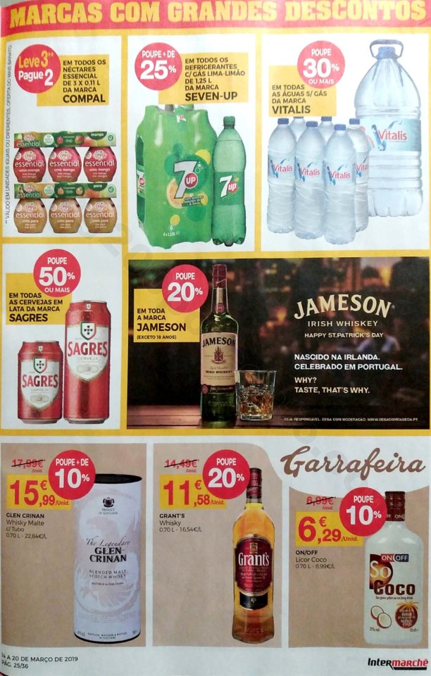 antevisão folheto intermarche promoções de 14 a