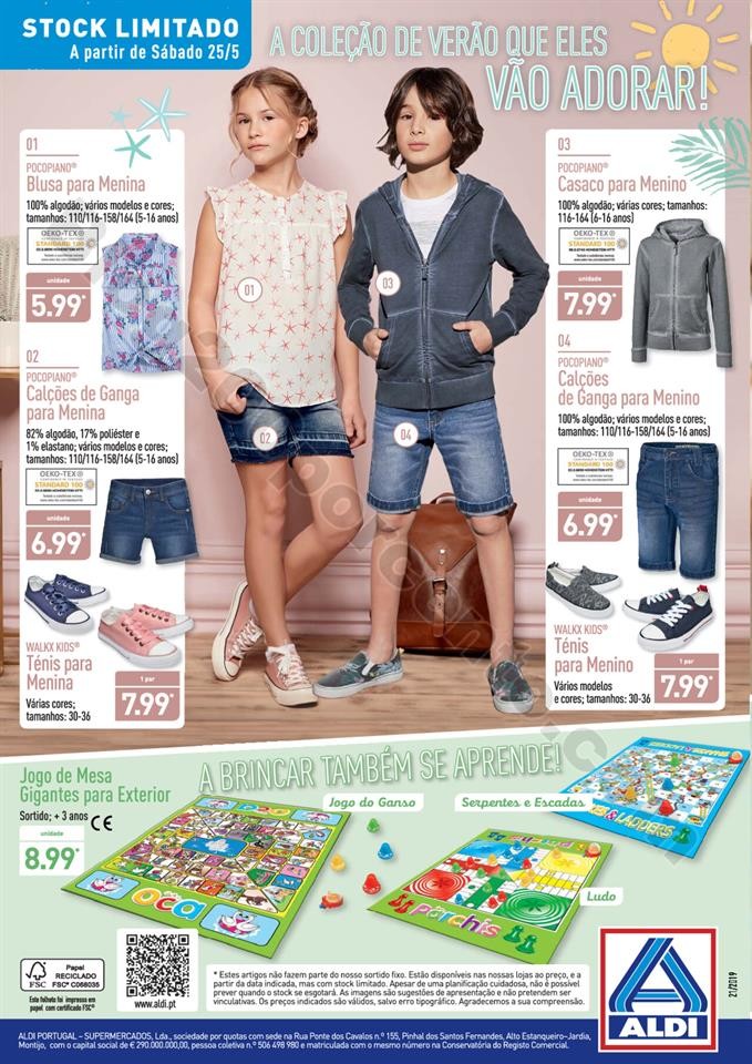 Antevisão Folheto ALDI Promoções a partir de 22