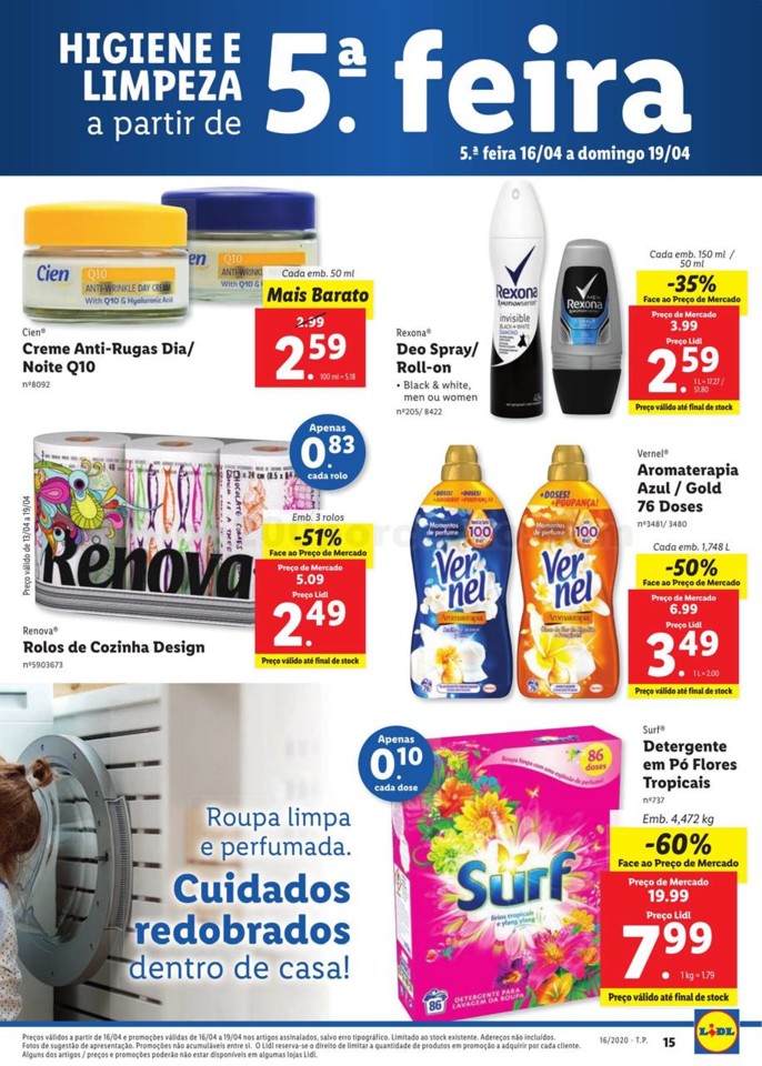 Antevisão Folheto LIDL Promoções de 13 a 19 abr