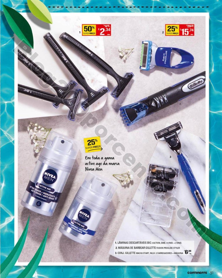 Antevisão Folheto CONTINENTE Beleza verão promo