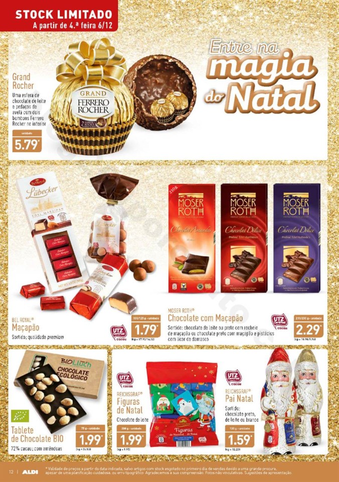 Antevisão Folheto ALDI Natal Promoções a partir