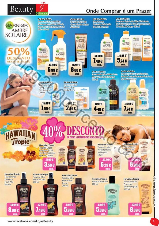 Antevisão Folheto BEAUTY STORES Promoções de 4 