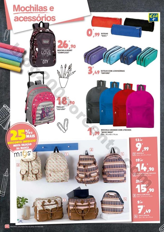 Antevisão Folheto E-LECLERC Regresso às aulas de