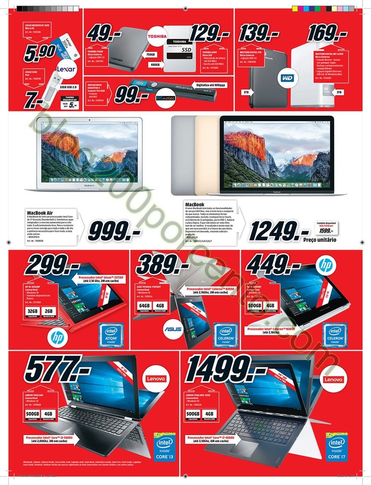 Antevisão Folheto MEDIA MARKT Promoções de 3 a 