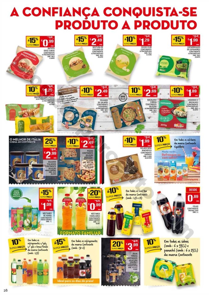 Antevisão Folheto CONTINENTE promoções de 7 a 1