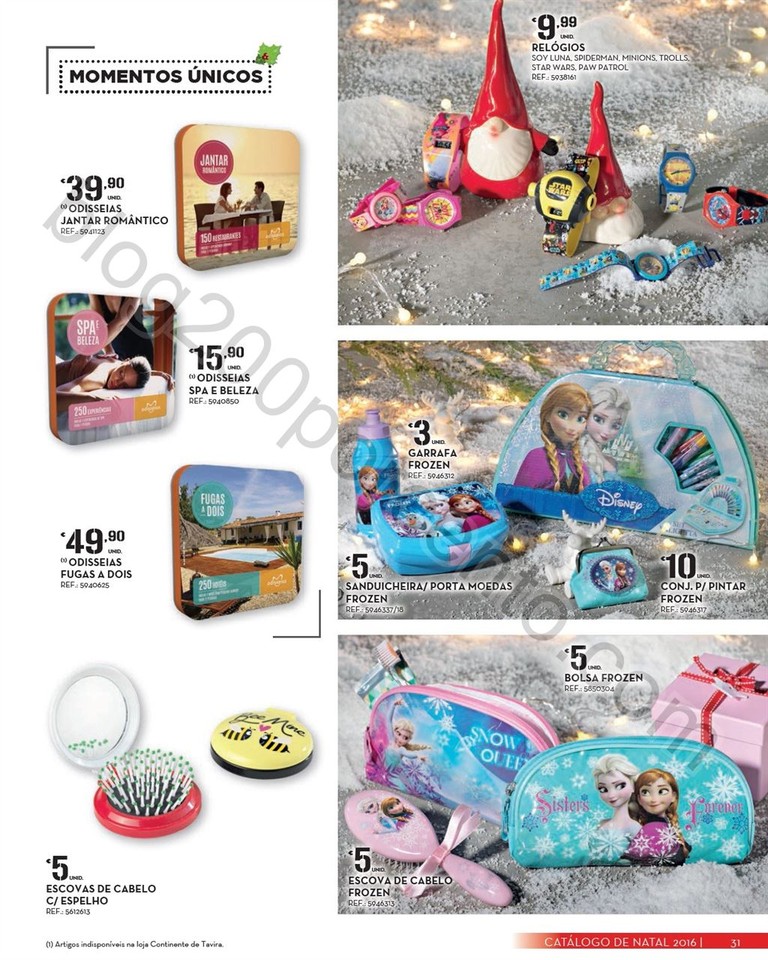 Antevisão Folheto CONTINENTE Catalogo Natal de 1 