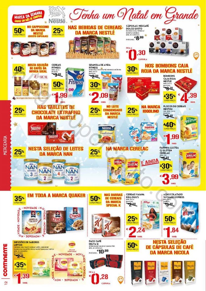 Antevisão Folheto CONTINENTE Promoções de 13 a 