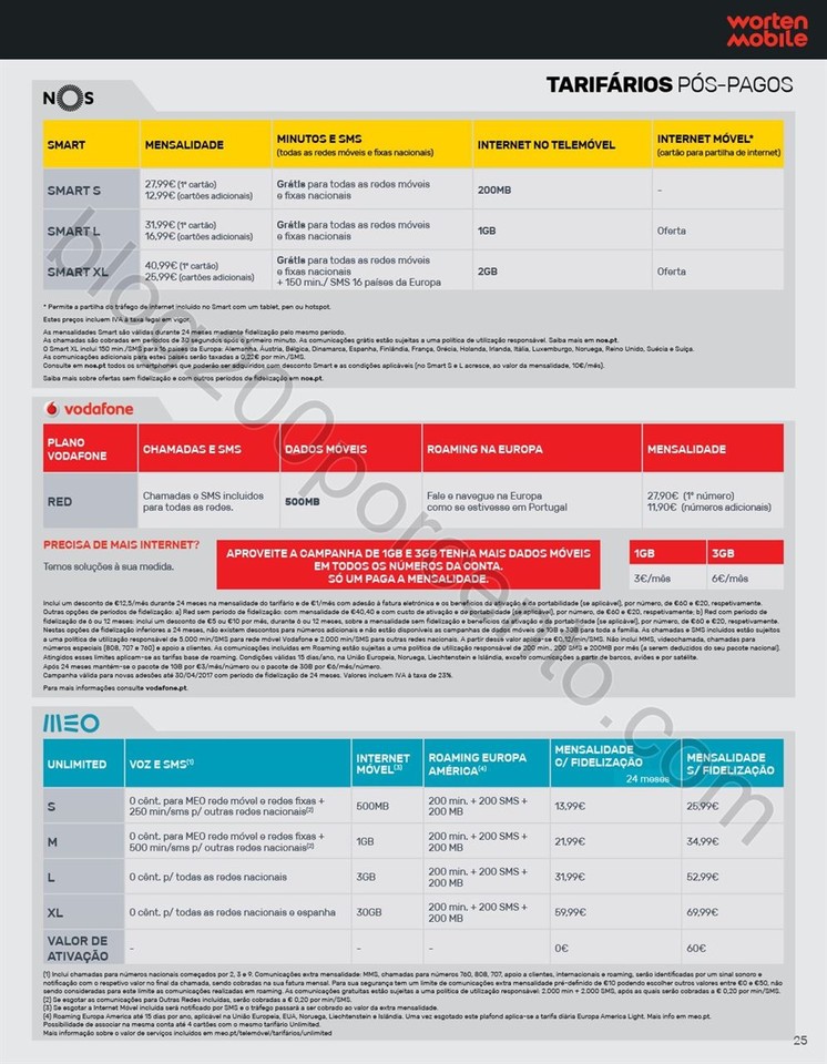 Novo Folheto WORTEN Mobile promoções até 10 mai