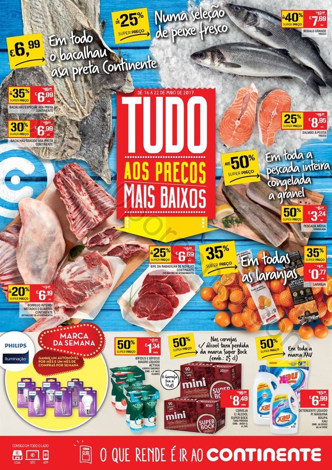 Antevisão Folheto CONTINENTE Promoções de 16 a 