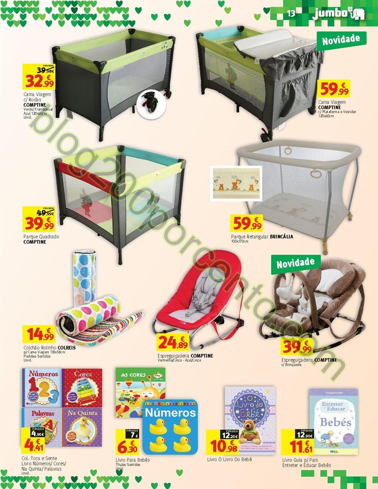 Antevisão Folheto JUMBO Especial Bebé promoçõe
