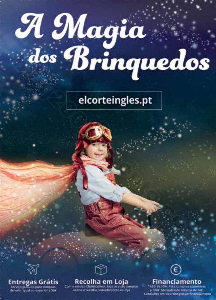 Antevisão Folheto Brinquedos Natal El Corte Ingl