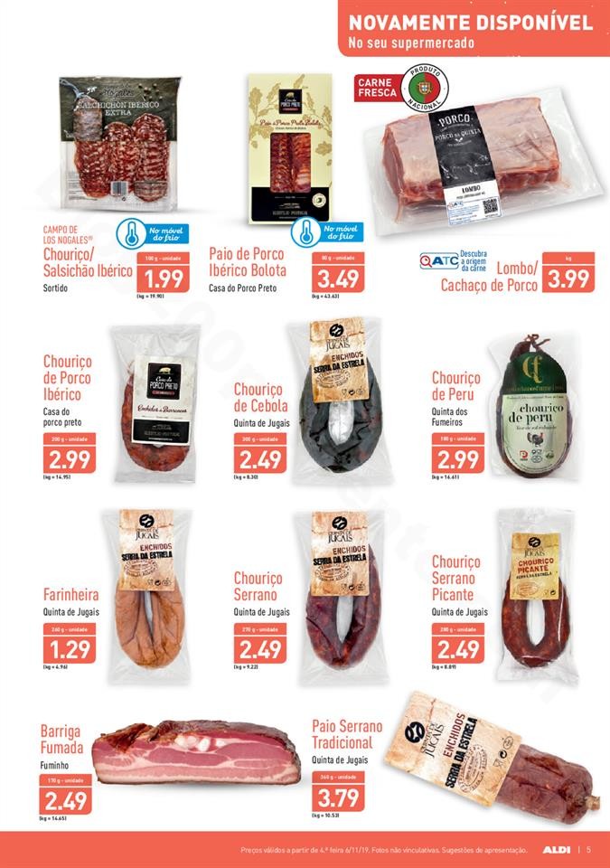 Antevisão Folheto ALDI Promoções a partir de 6 