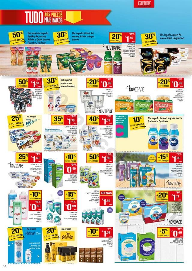 Antevisão Folheto CONTINENTE Promoções de 2 a 8