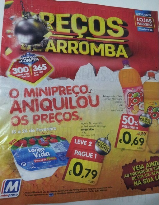 Antevisão Folheto | MINI PREÇO | de 13 a 26 fevereiro - Parking