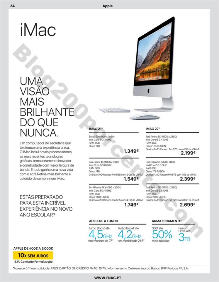 Antevisão Folheto FNAC Regresso às aulas promoç