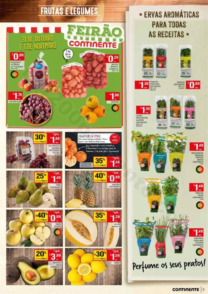 Antevisão Folheto CONTINENTE Promoções de 31 ou