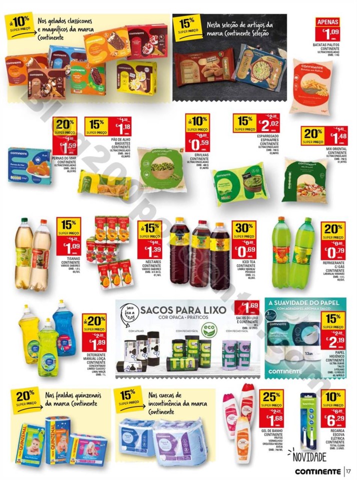 Antevisão folheto continente Madeira promoções 