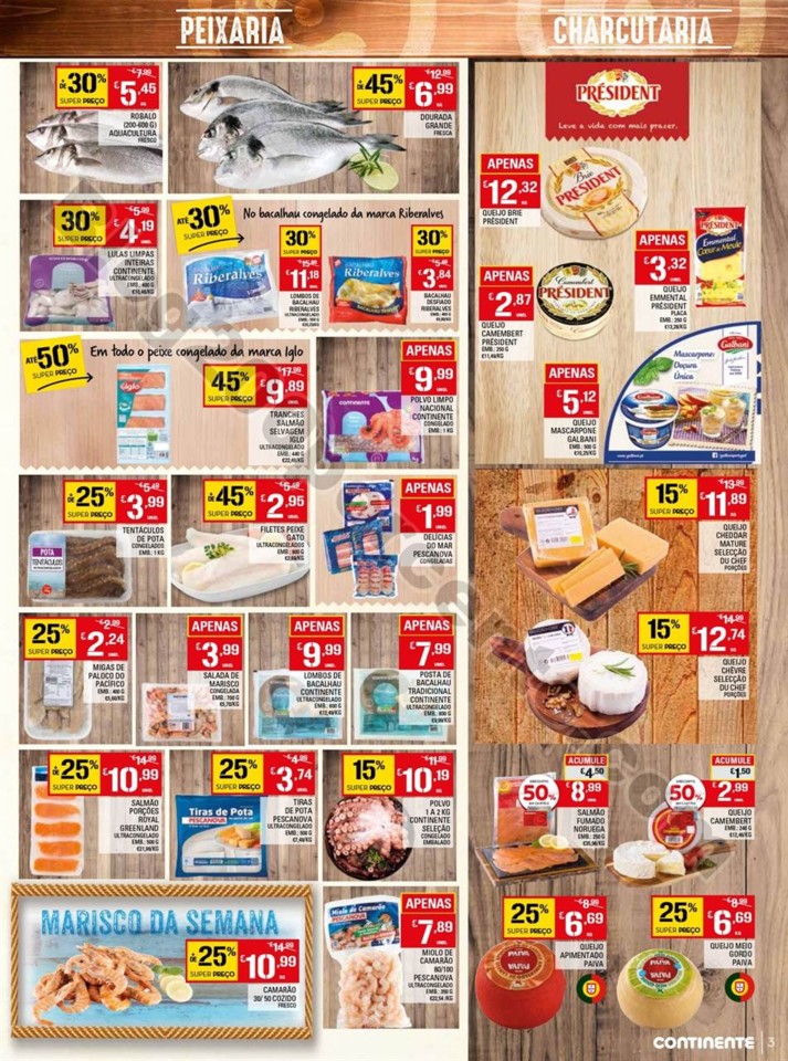 Antevisão folheto continente Madeira promoções 