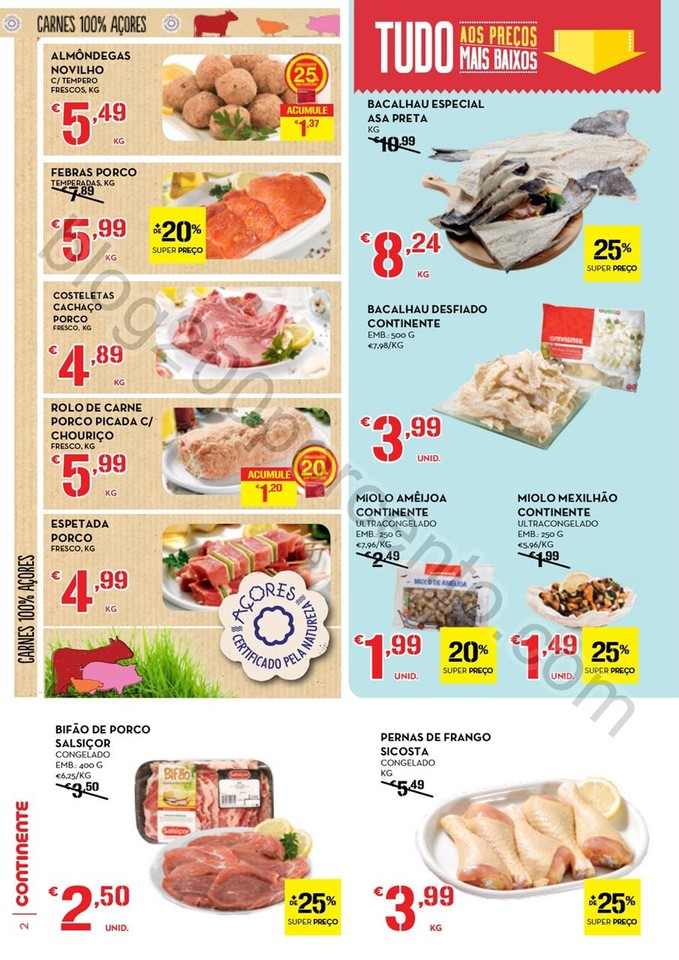 Antevisão Folheto CONTINENTE Açores promoções 