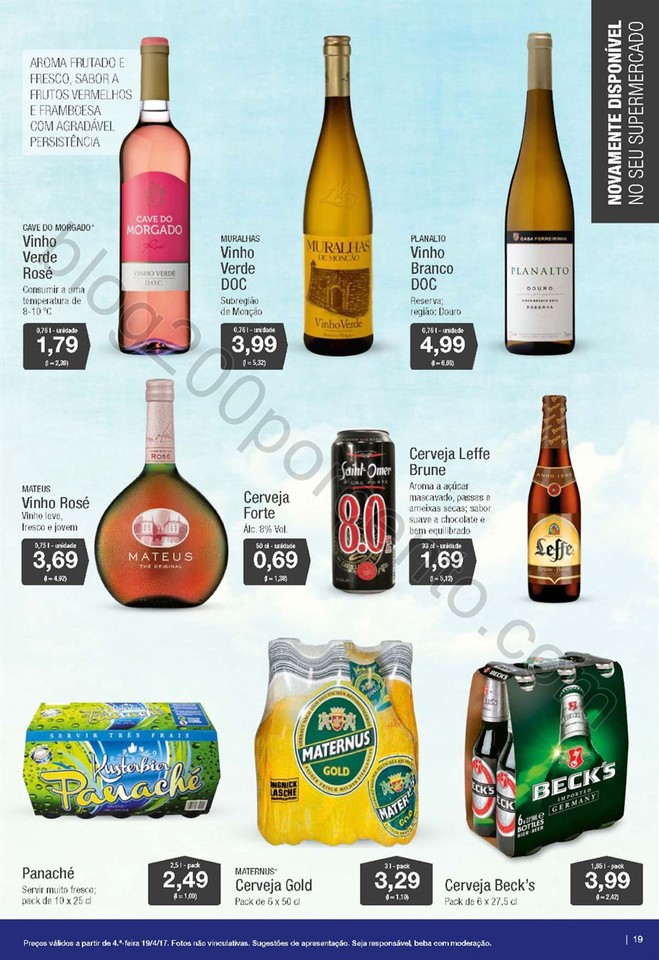 Antevisão Folheto ALDI Promoções a partir de 19