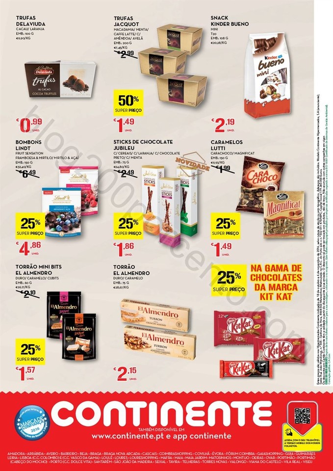 Antevisão folheto CONTINENTE Bebidas quentes de 1